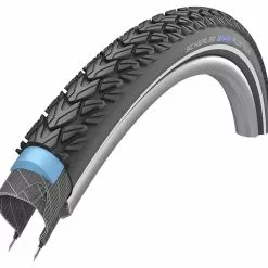 Schwalbe Marathon Plus Tour – Smart-Guard Tråddæk – 26×2,00 (50-559) Sort Refleks