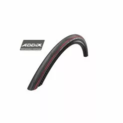 Schwalbe One Race Guard – Lite Foldedæk – 700x25c (25-622) Sort/Rød