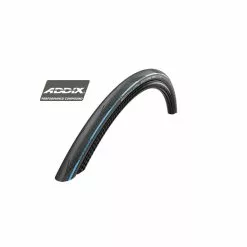 Schwalbe One Race Guard – Lite Foldedæk – 700x25c (25-622) Sort/Blå