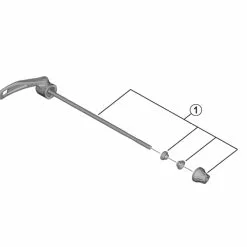 Shimano MT401 – Quick Release – 174mm – FH-MT401