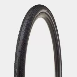 Bontrager H2 Hard Case Lite – Kanttrådsdæk Til Hybrid Cykler – 700x45c – Sort Refleks