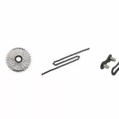 Shimano Acera Kassette Og Kæde – 8 Gear Kassette 11-30 Tands Samt HG40 Kæde (Bundle)