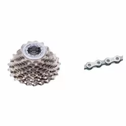 Shimano Ultegra Kassette Og Kæde – 10 Gear Kassette 16-27 Tands Samt CN6600 Kæde